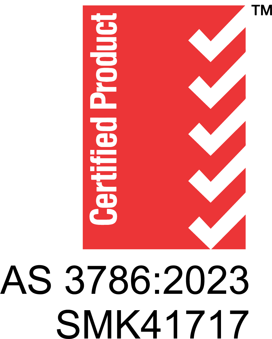 Australian Standard AS 3786:2014 certified product, Licence SMK41401